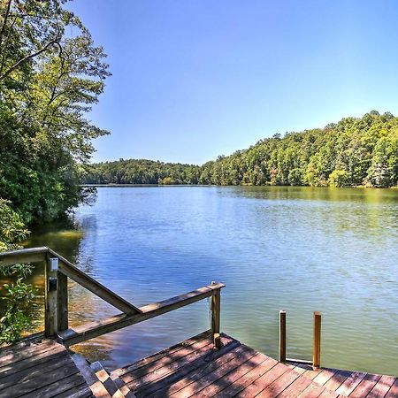 Lakefront Mountain Rest Cottage With Gas Fireplace! Walhalla Buitenkant foto