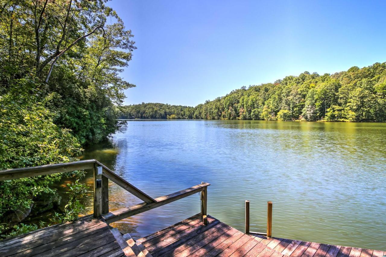 Lakefront Mountain Rest Cottage With Gas Fireplace! Walhalla Buitenkant foto