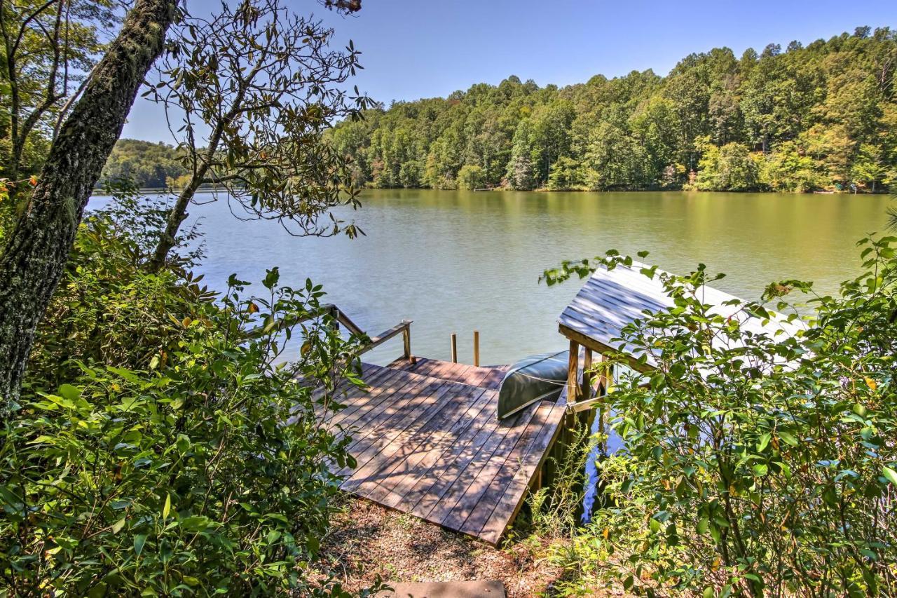 Lakefront Mountain Rest Cottage With Gas Fireplace! Walhalla Buitenkant foto