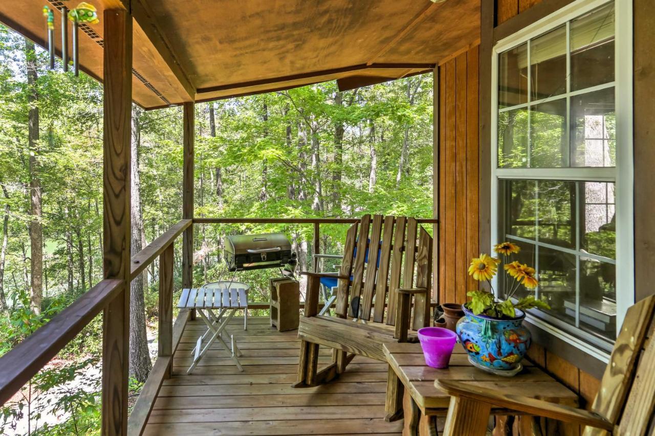 Lakefront Mountain Rest Cottage With Gas Fireplace! Walhalla Buitenkant foto