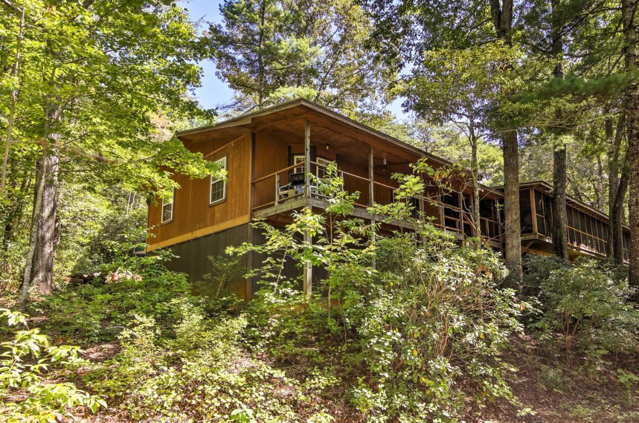 Lakefront Mountain Rest Cottage With Gas Fireplace! Walhalla Buitenkant foto